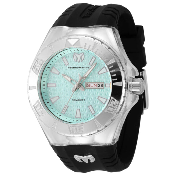Preloved - Technomarine Mens Cruise Monogram 48mm Quartz Watch Tm-122009 One Color Watches