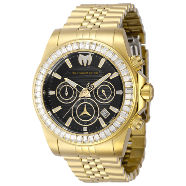 Technomarine Mens Manta Ray Diamond 42mm Quartz Tm-222021 One Color Watches