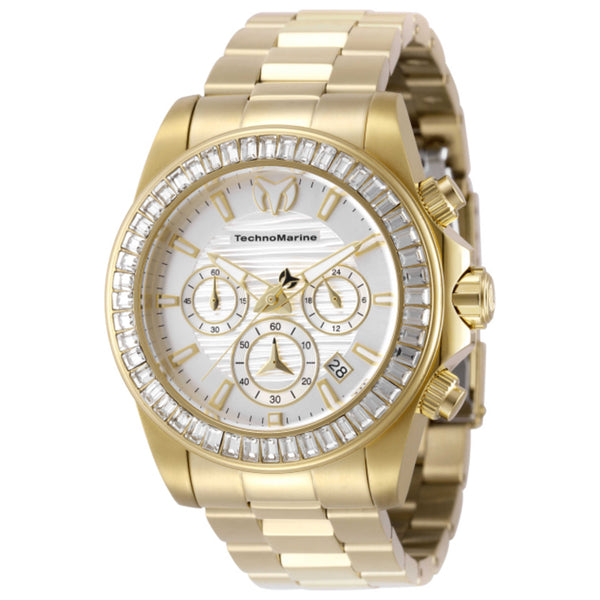 Technomarine Mens Manta Ray Diamond 42mm Quartz Tm-225126 One Color Watches