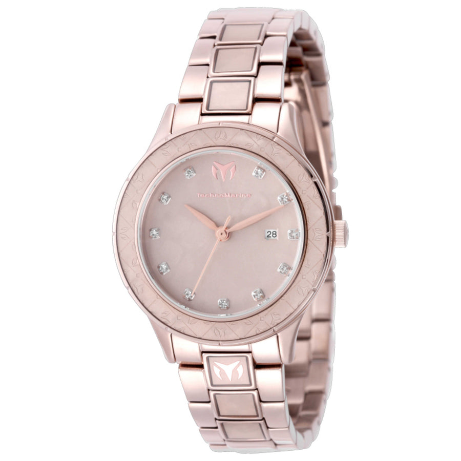 Technomarine Womens Sea Seafoam Glow 33mm Quartz Watch Tm-725060 One Color Watches