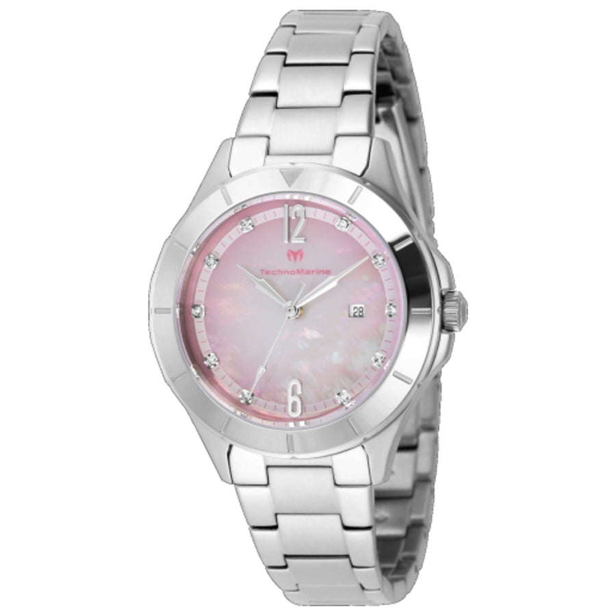 Preloved - Technomarine Womens Luna Tides 33mm Quartz Watch Tm-826006 One Color Watches