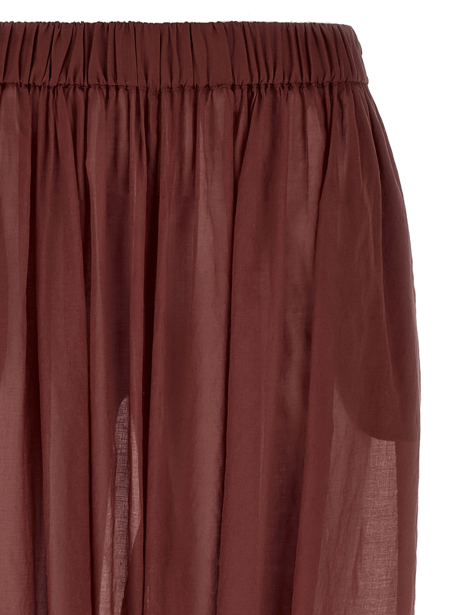 Noor Pants Bordeaux Cotton