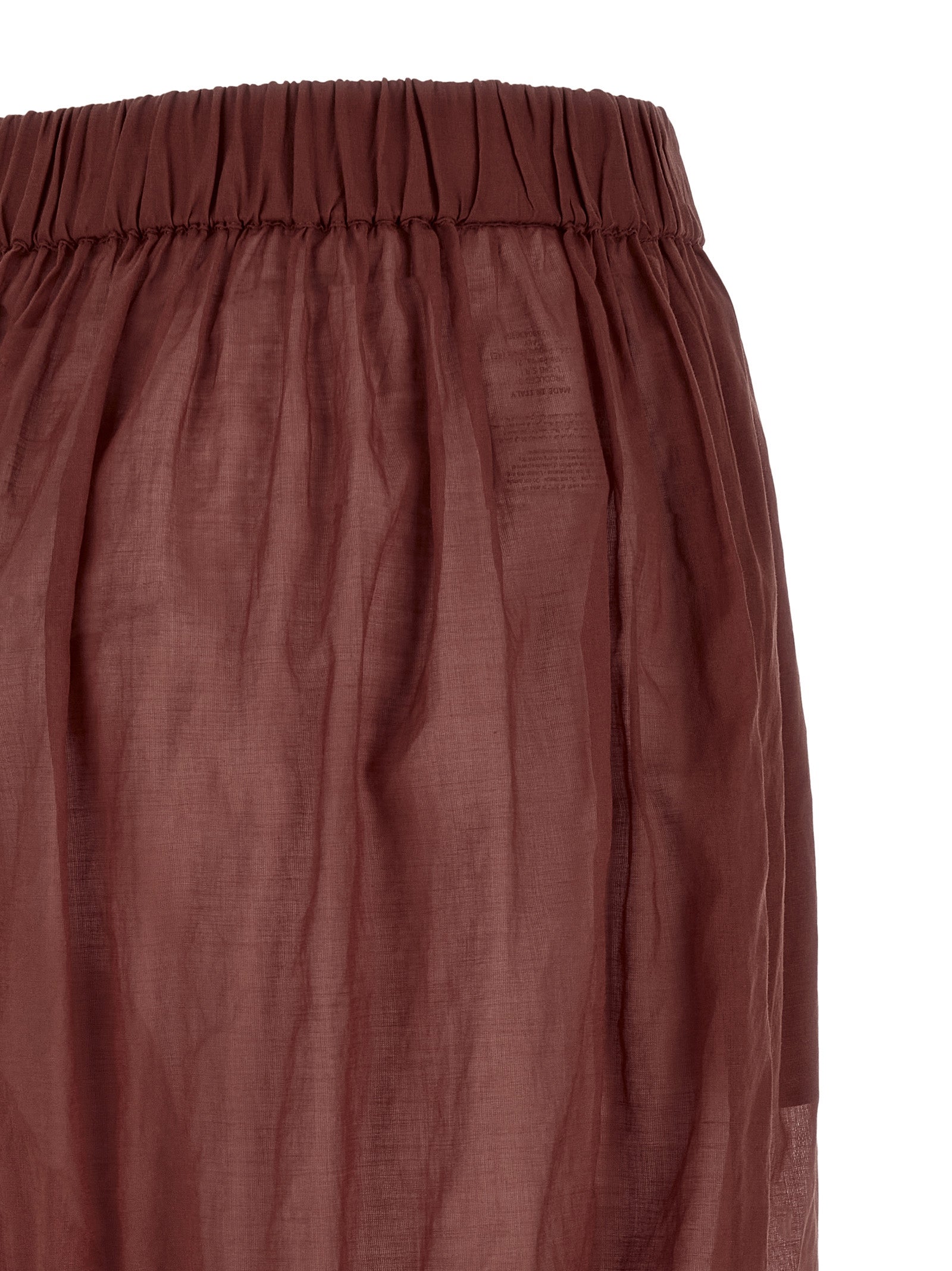 Noor Pants Bordeaux Cotton
