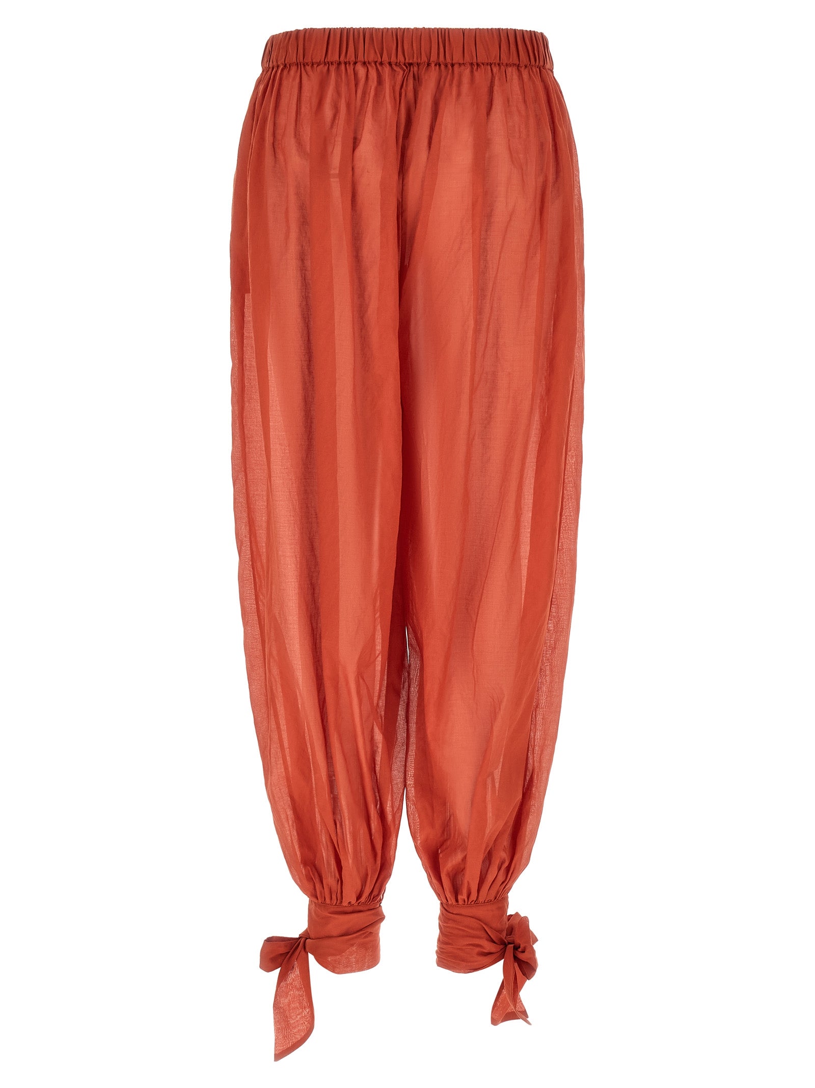 Noor Pants Orange Cotton