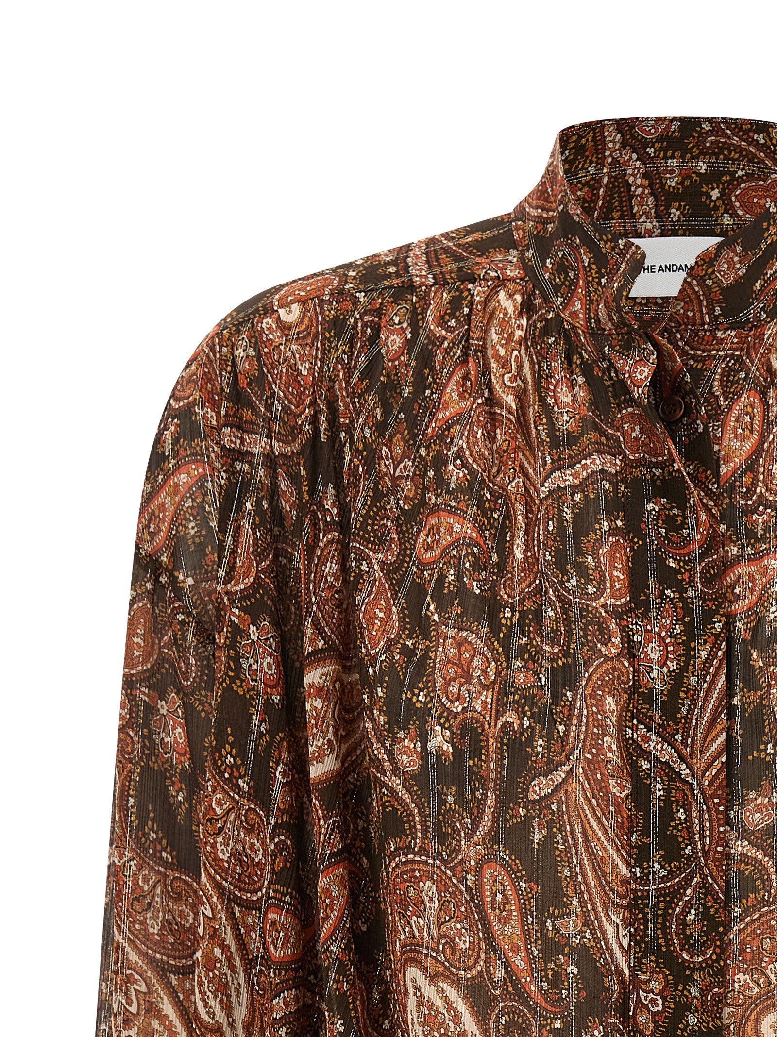 Rania Shirt Multicolor Viscose Silk Pm Shirt, Blouse