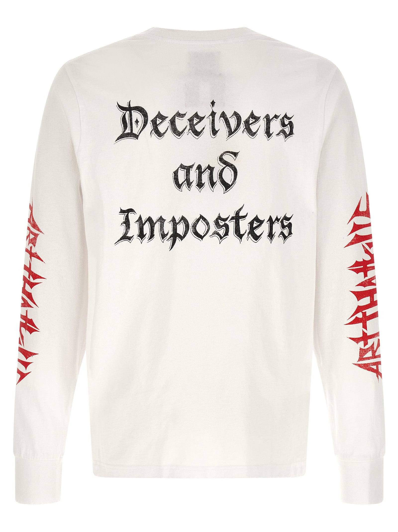 Printed T-Shirt White Cotton
