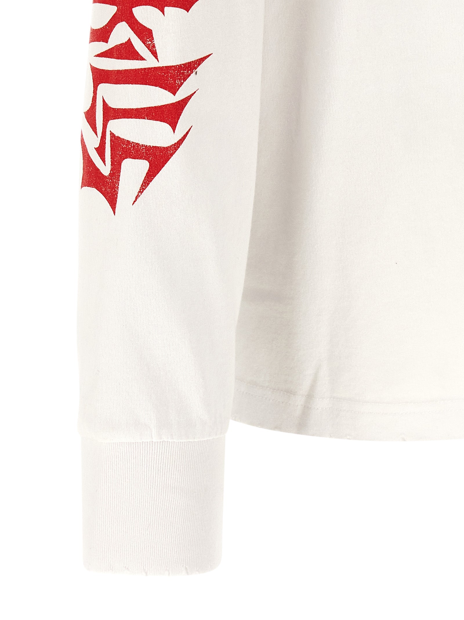 Printed T-Shirt White Cotton
