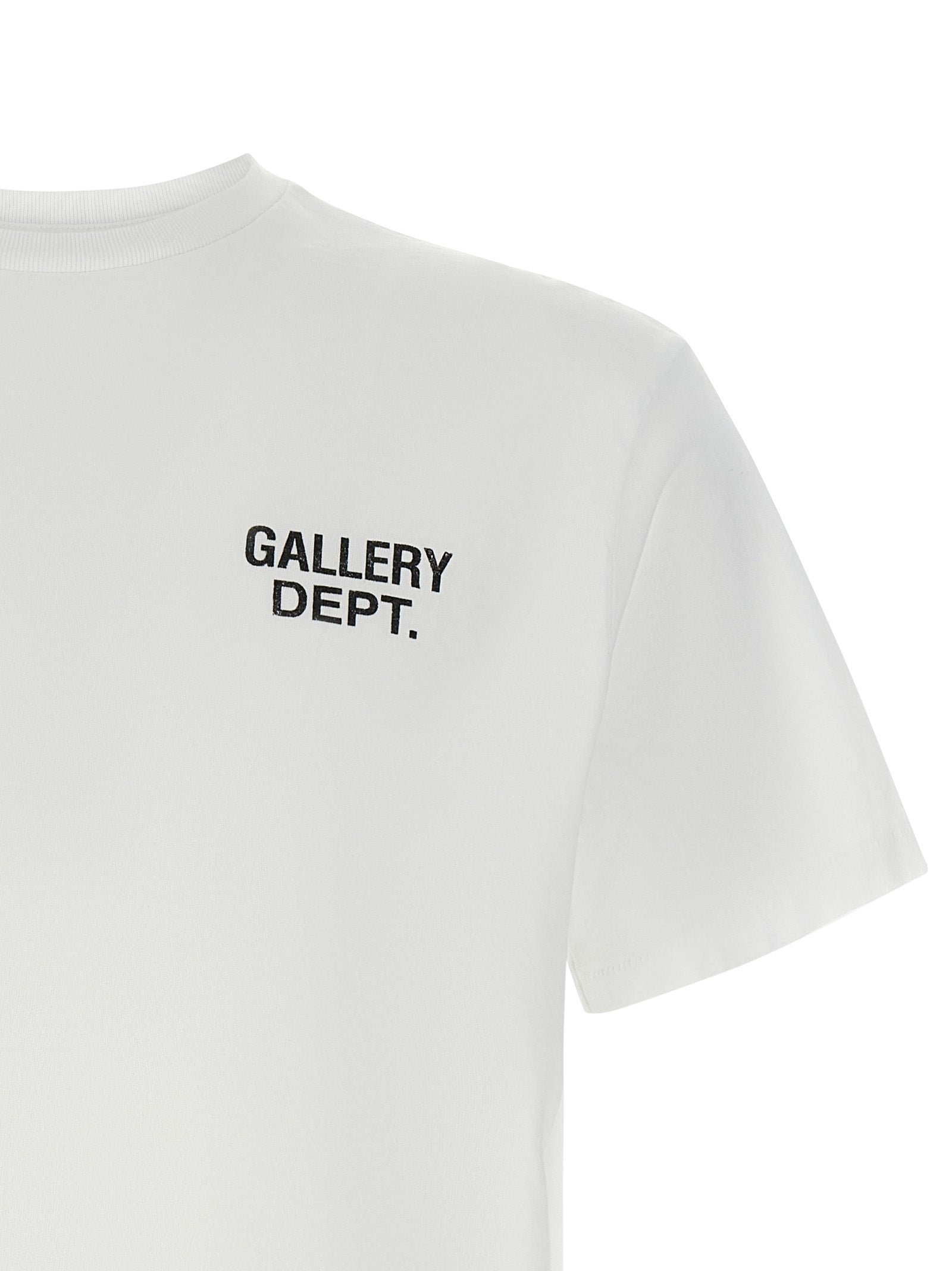 Gd Logo Dusty T-Shirt White Cotton
