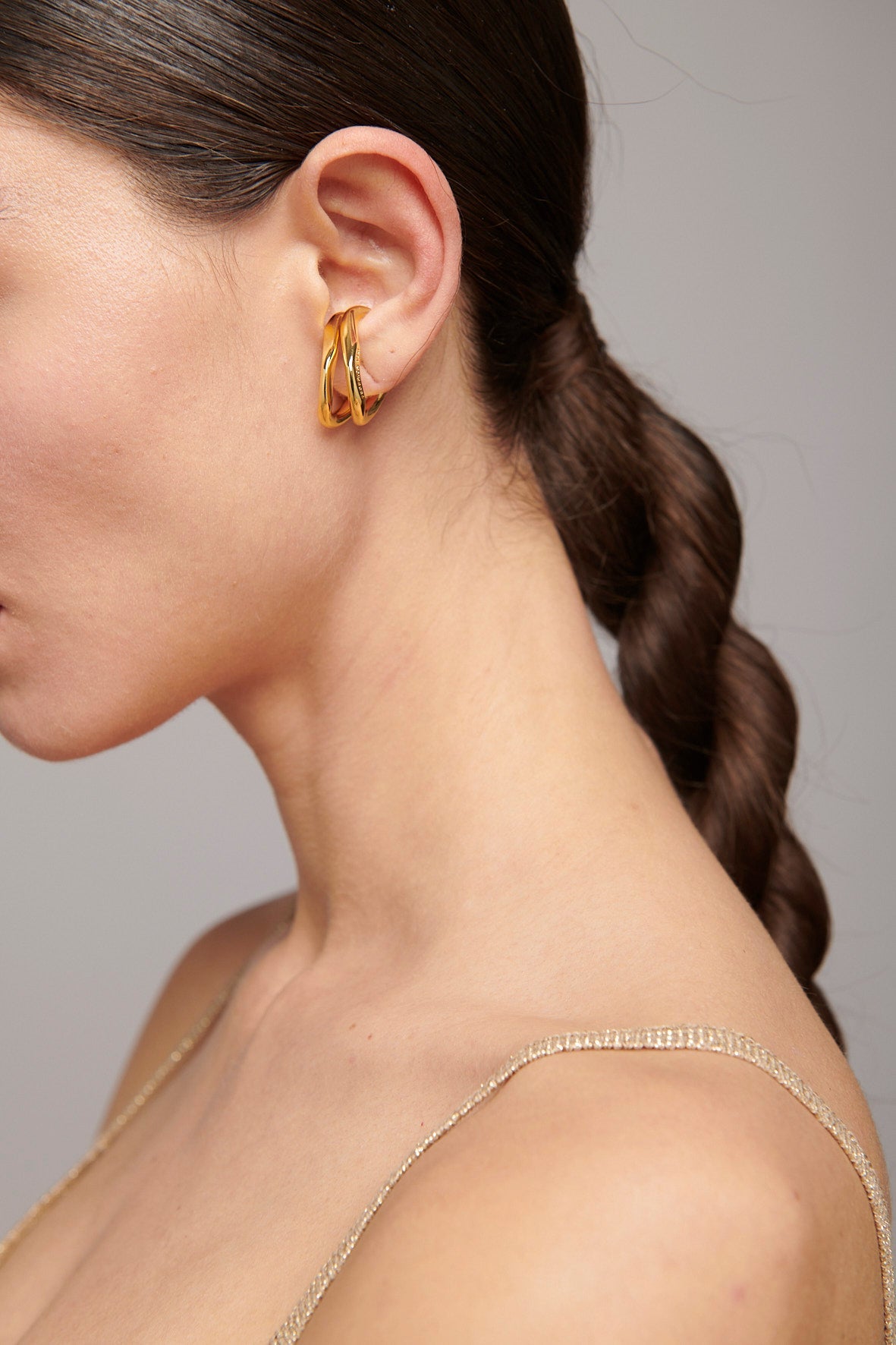 Ear Cuff Zoè Gold __single__ Earrings