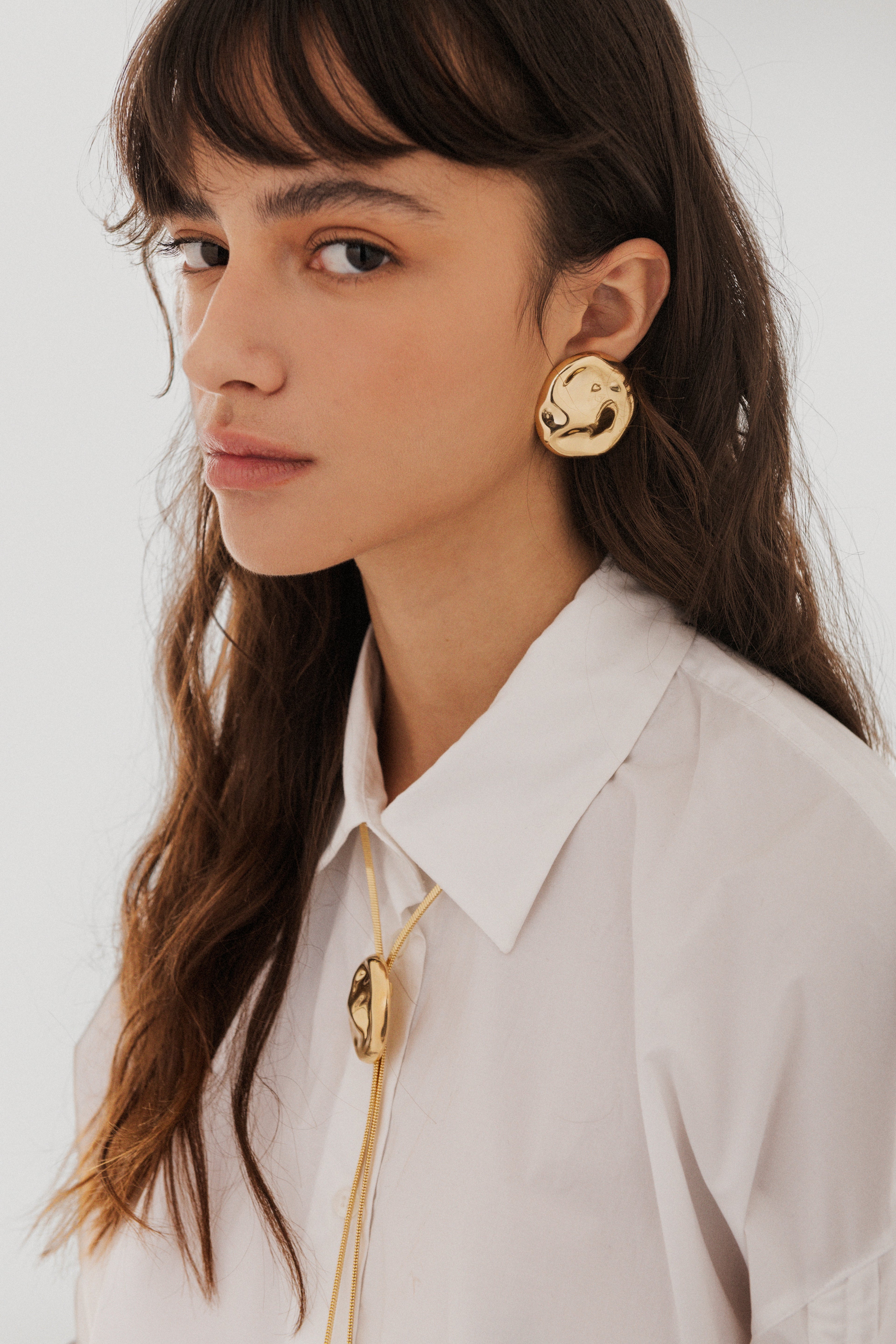 Earring Mindy Gold __single__ Earrings