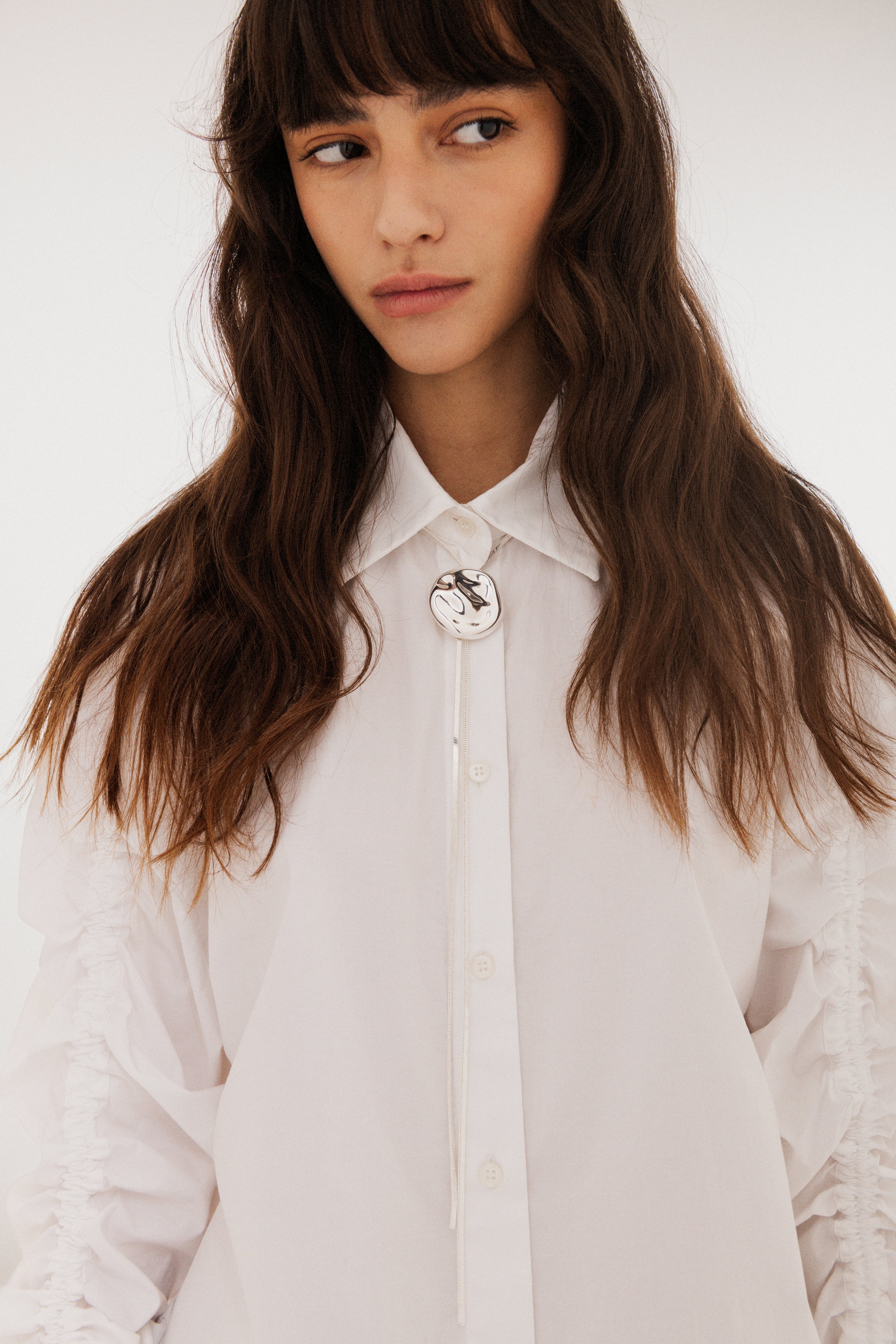 Lace Mindy Silver __single__ Necklaces