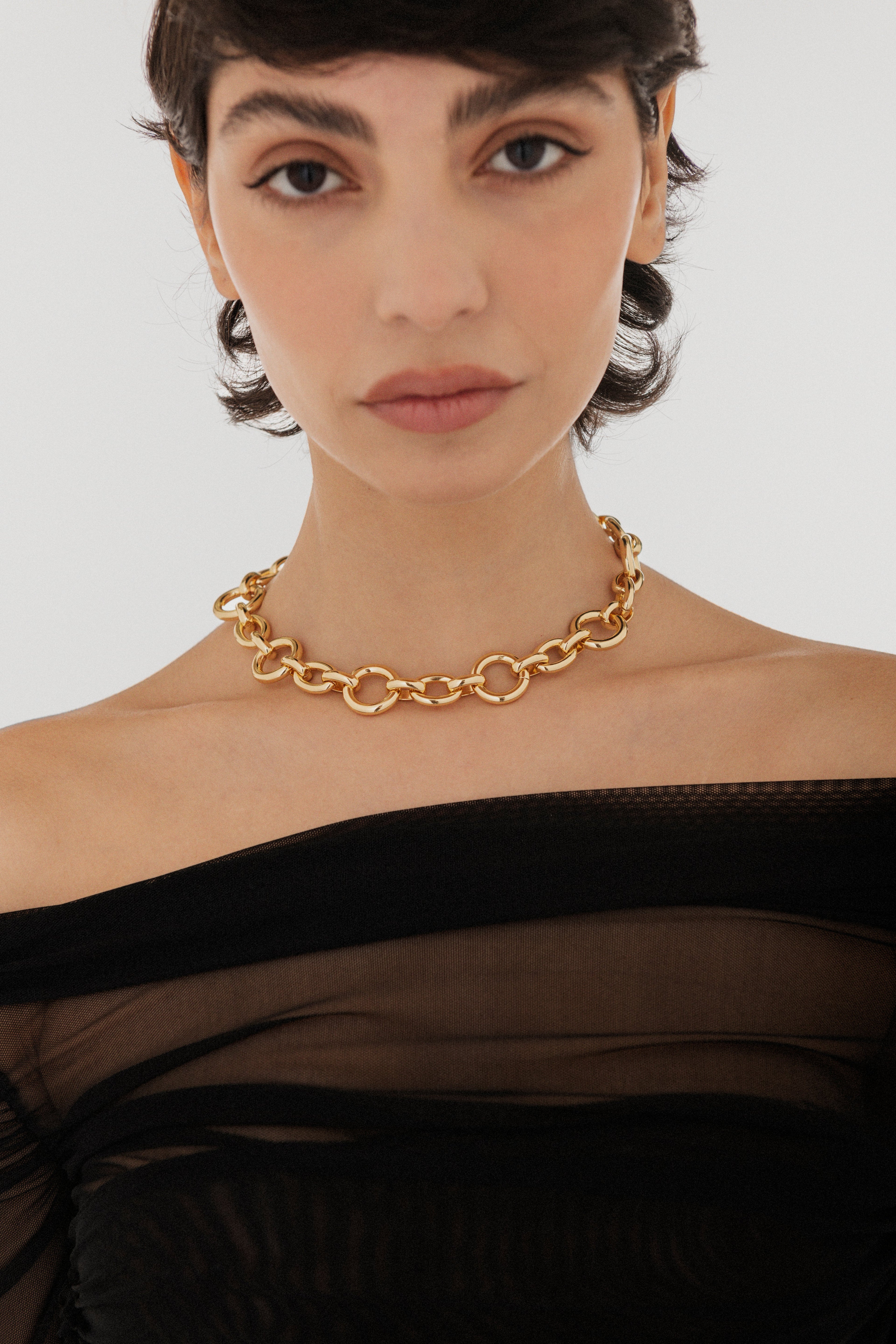 Lace Charlotte Gold __single__ Necklaces