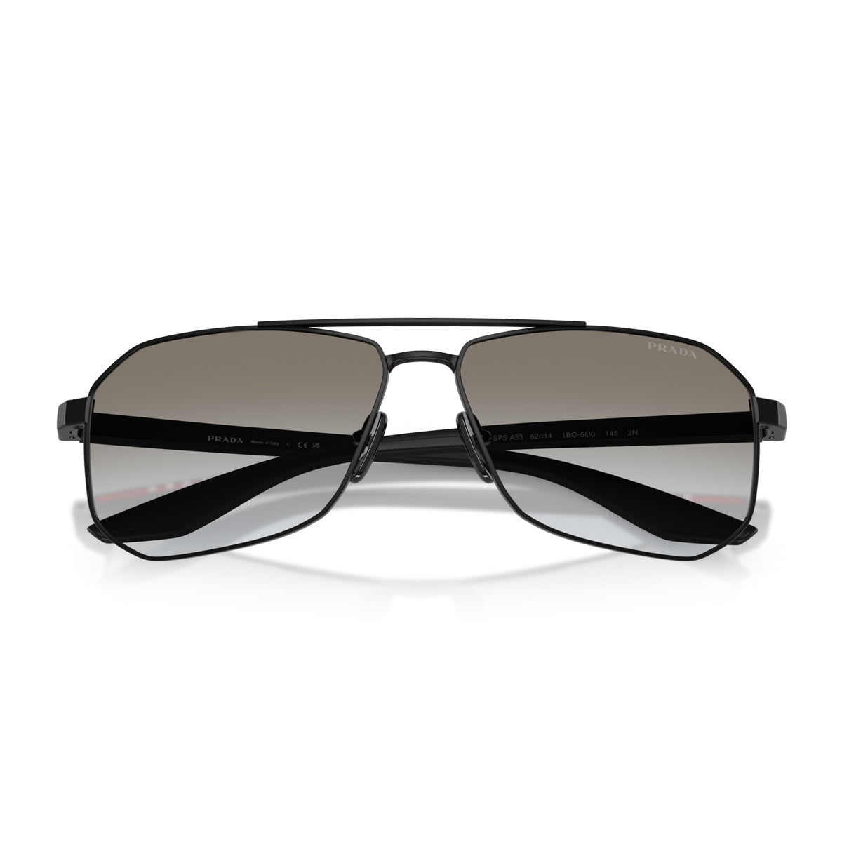 Prada Linea Rossa PS A53S 1BO5O0 Nero Opaco 1005 Metal Occhiali Da Sole