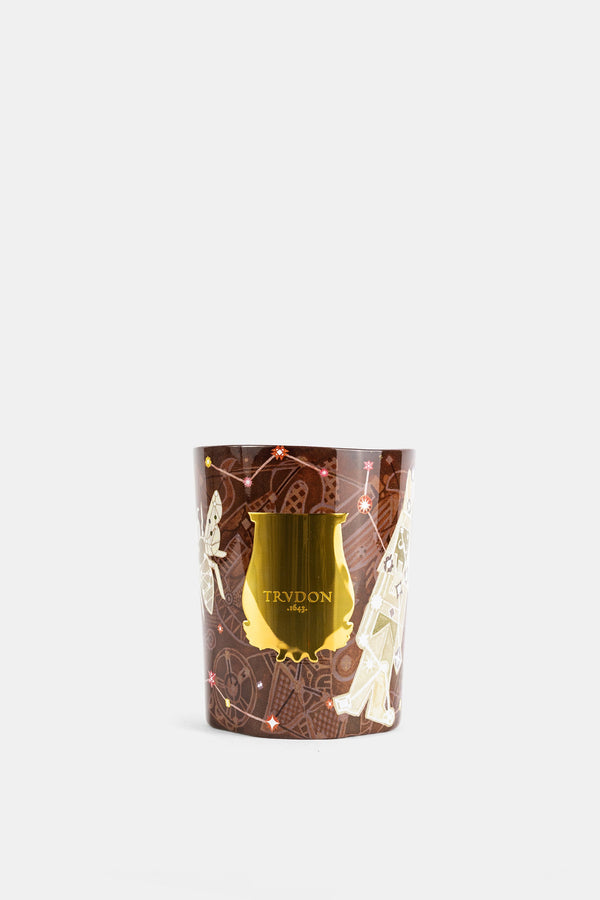 Trudon Wax (unspecified) candle in brown