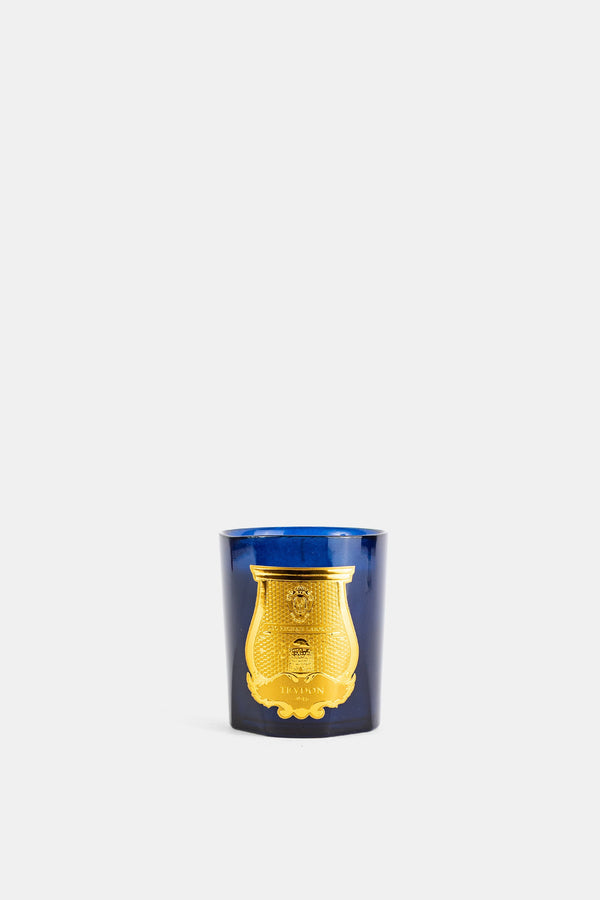 Trudon Hand-blown glass candle in navy