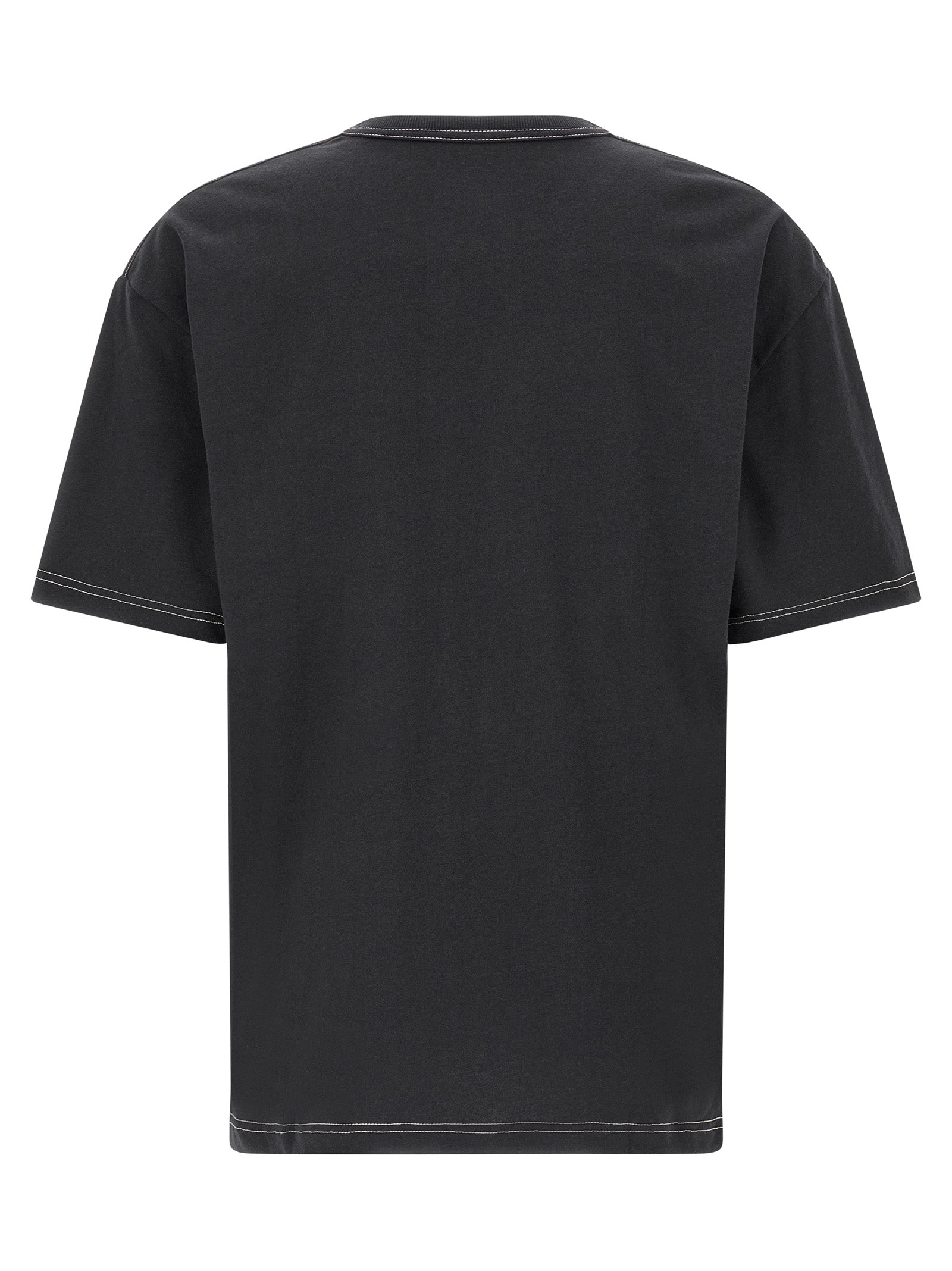 Boxy T-shirt Blue Cotton