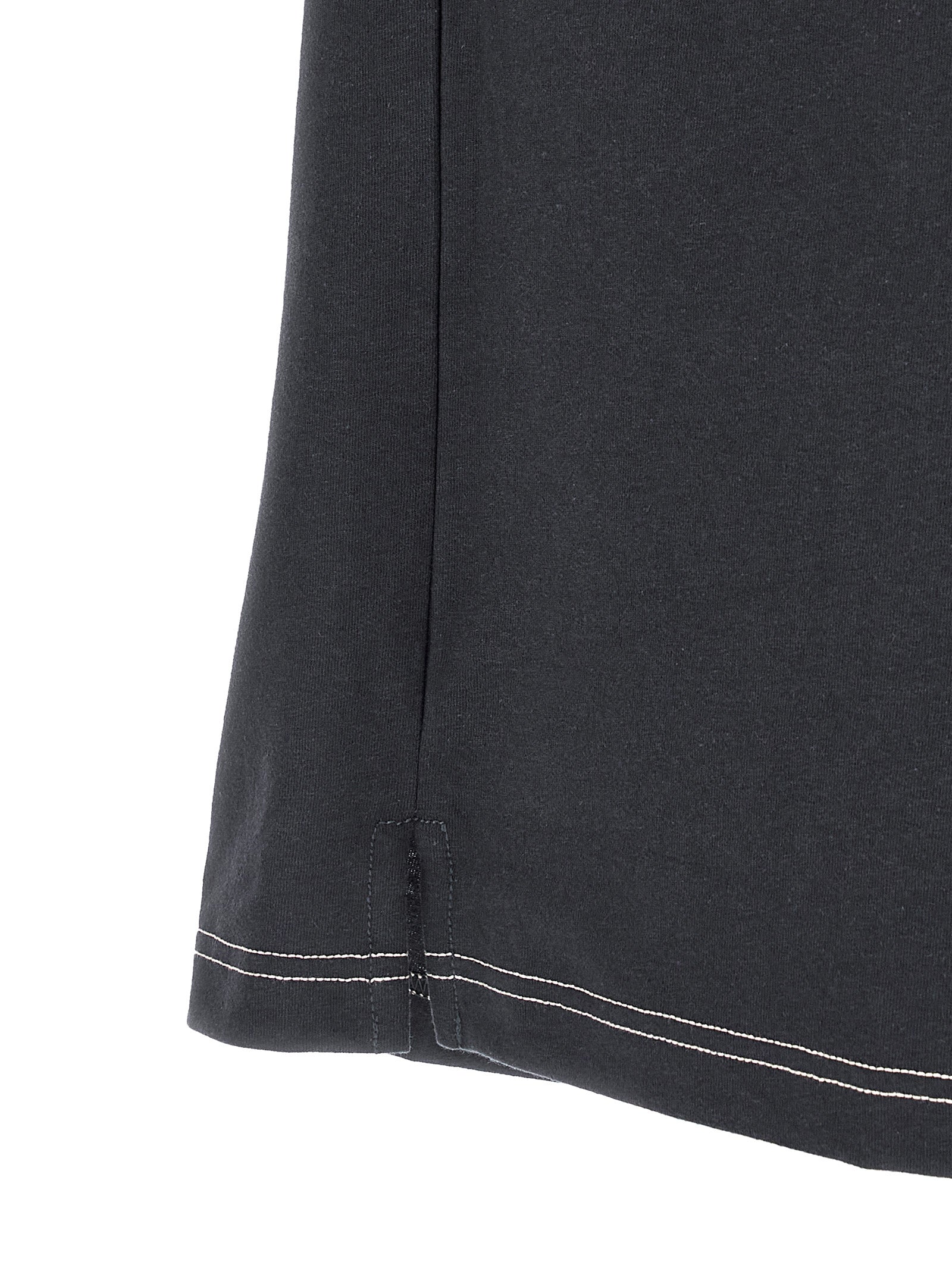 Boxy T-shirt Blue Cotton