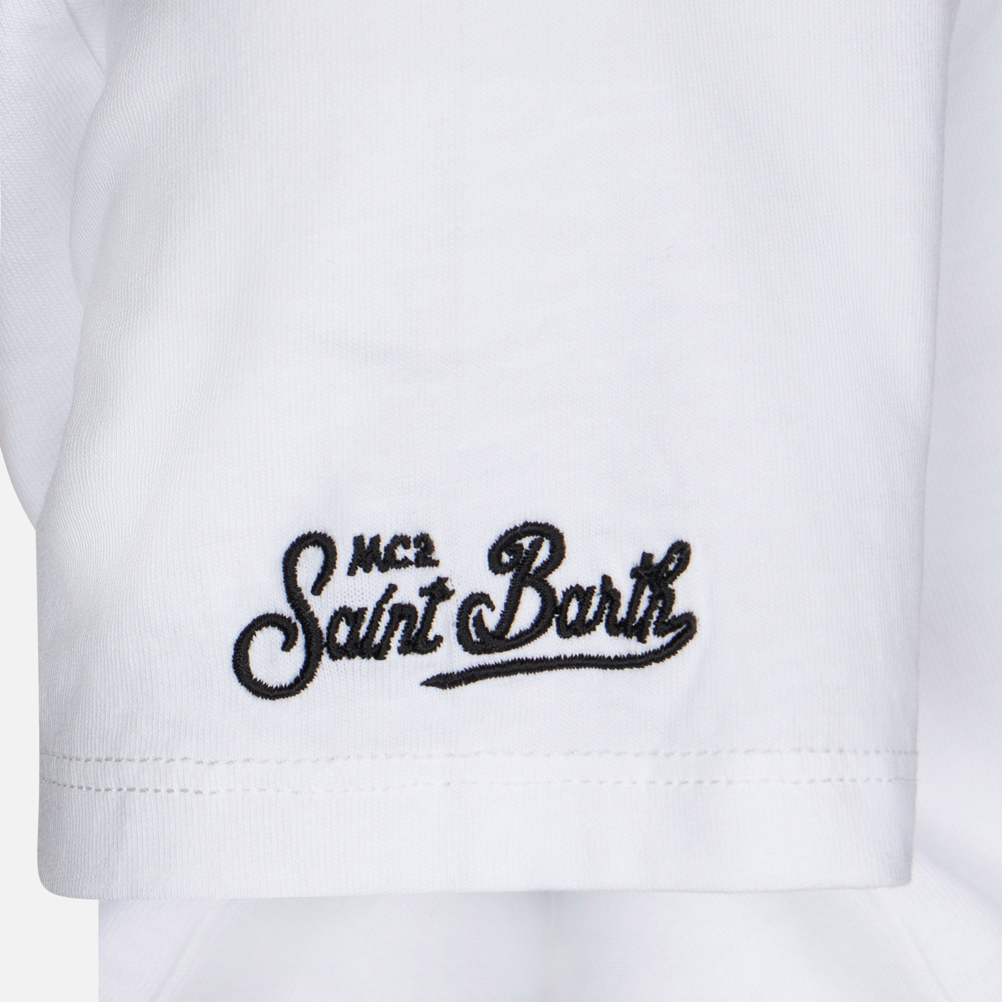 Boy Cotton T-Shirt With Smurfs Print | ©peyo Special Edition White