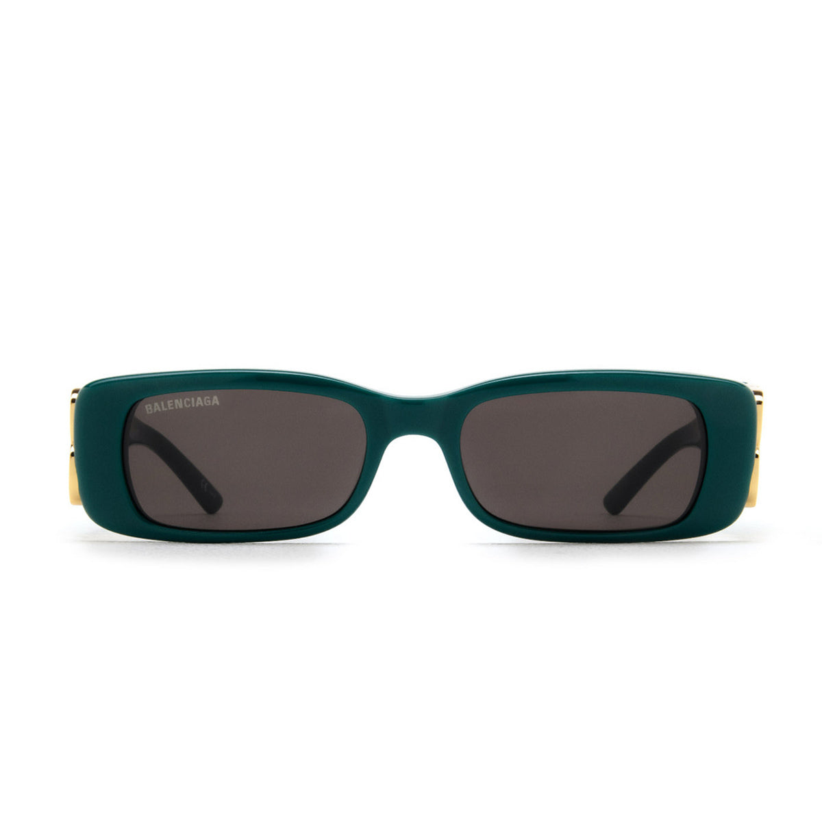 Dynasty Rectangle BB0096S 006 Verde Celluloid Occhiali Sole