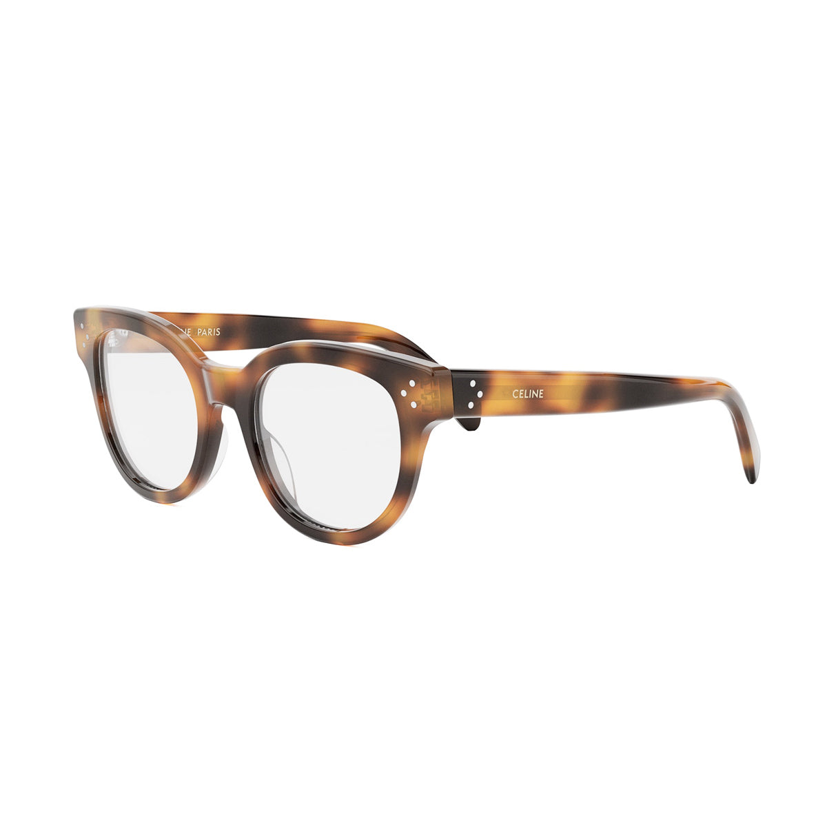CL50109I Celine 3 Dots 053 Light Havana Marrone Acetate Occhiali Da Vista