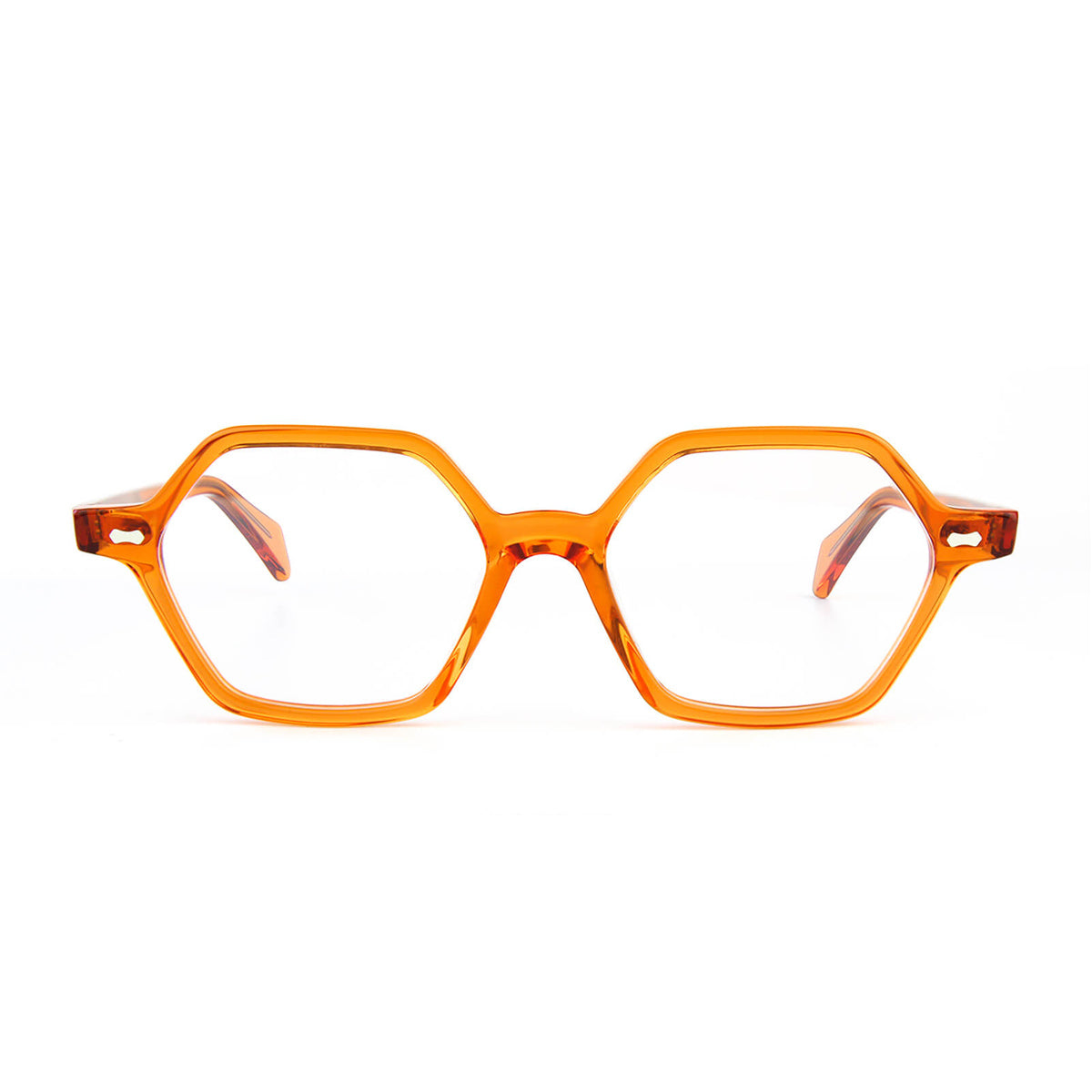 Dandys Faggio A5 Arancio Arancione Acetate Occhiali Da Vista
