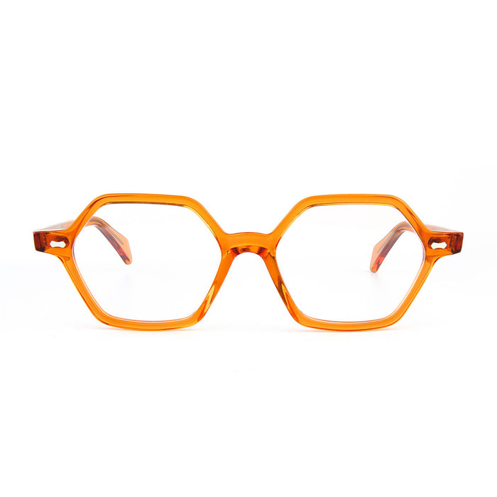 Dandys Faggio A5 Arancio Arancione Acetate Occhiali Da Vista