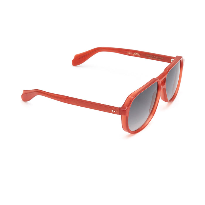 Cutler And Gross 9782 b1 Arancione Acetate Occhiali Sole