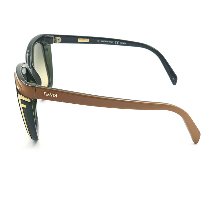SUN 5283 18824 316 GREEN Verde Celluloid Occhiali Sole