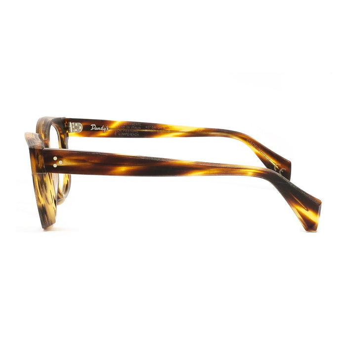 Menelao Rough Marrone Celluloid Occhiali Vista