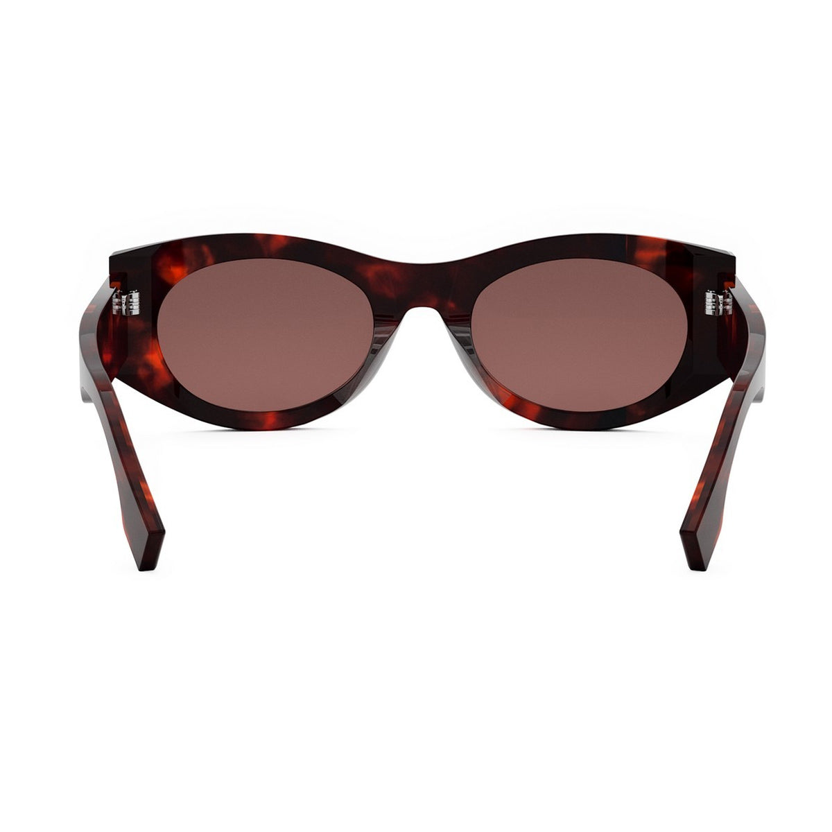 Fendi FE40125I Roma 54S Havana Rosso Acetate Occhiali Da Sole