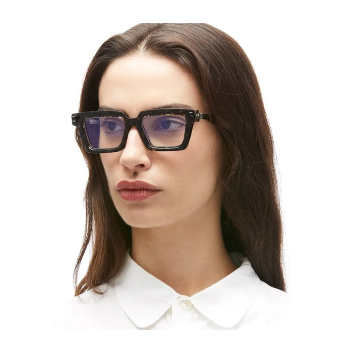 Kuboraum Maske Q2 GYH Grey Yellow Havana Grigio Acetato Mazzucchelli Occhiali Da Sole
