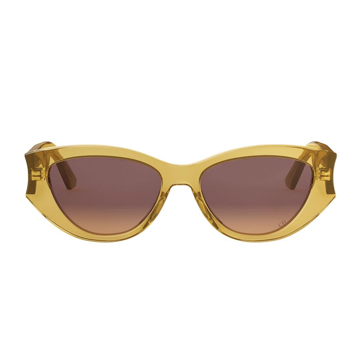 Dior DiorGlow B1I 66d2 Giallo Lucido Acetate Occhiali Da Sole