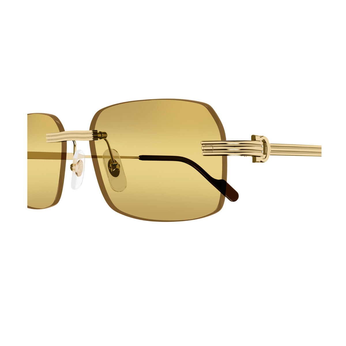 CT0271S PREMIÈRE DE CARTIER 007 Gold Oro Metal Occhiali Sole