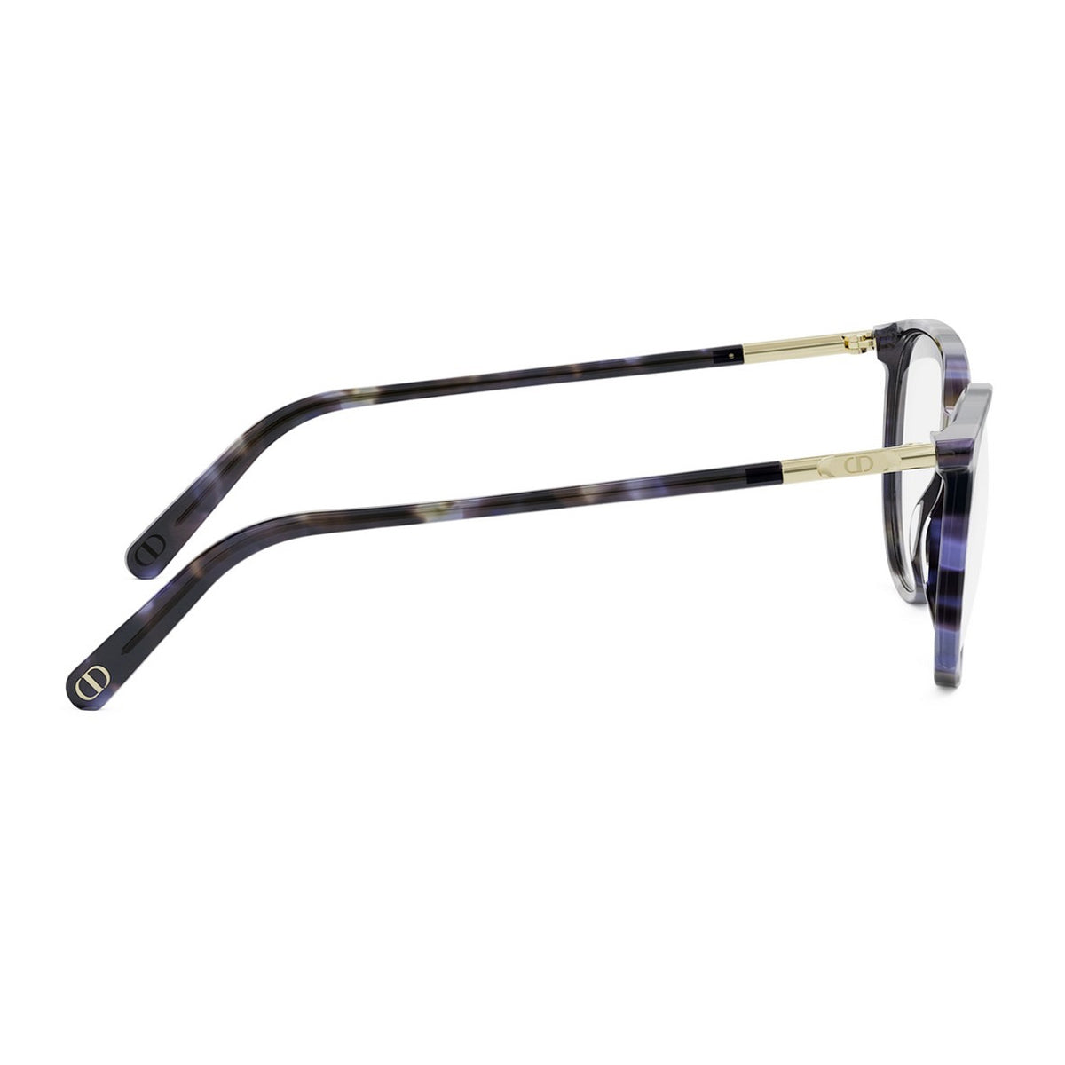 Dior MINICD O B7I 2400 Havana Viola Marrone Acetate Occhiali Da Vista