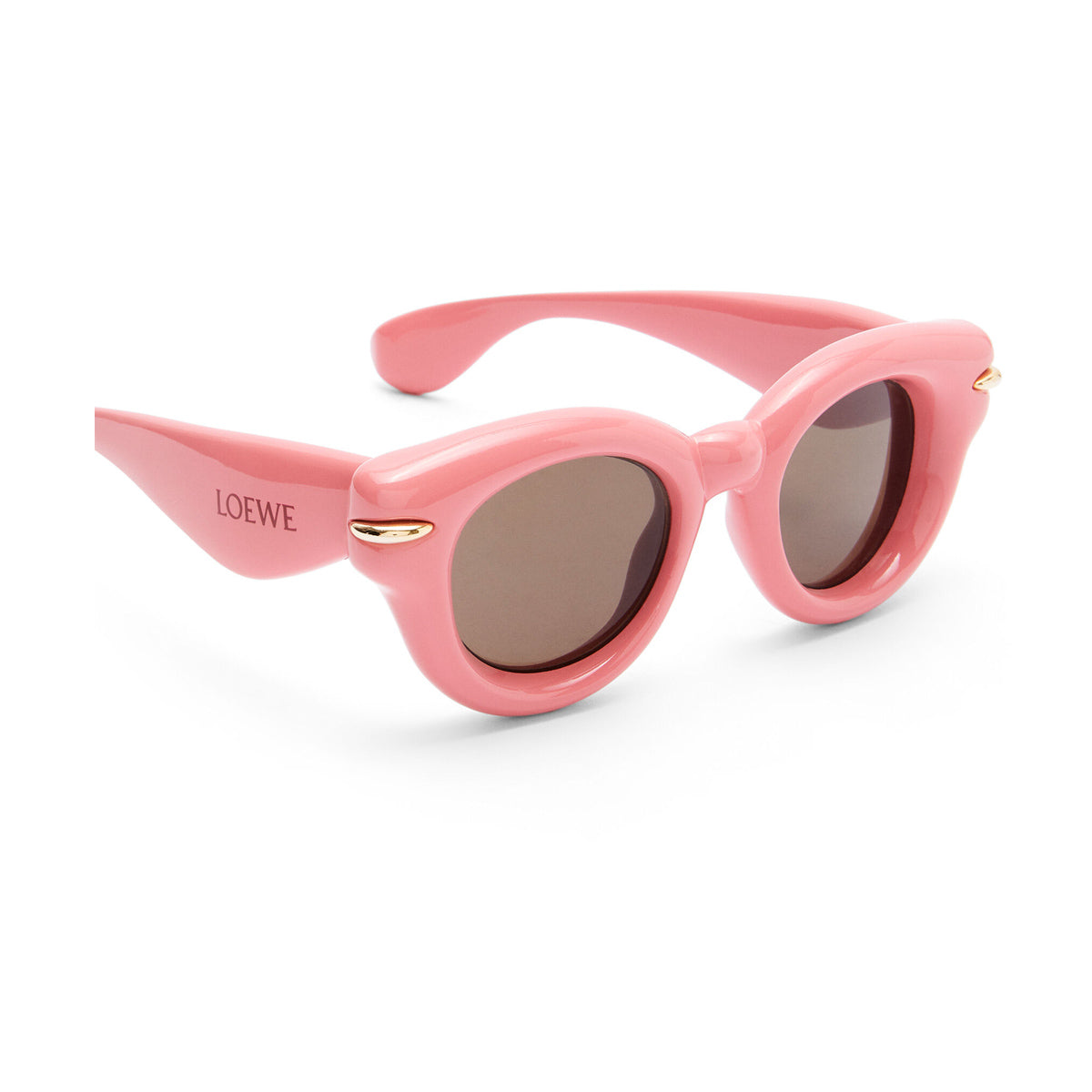 LW40118I INFLATED 72e Rosa Acetate Occhiali Sole