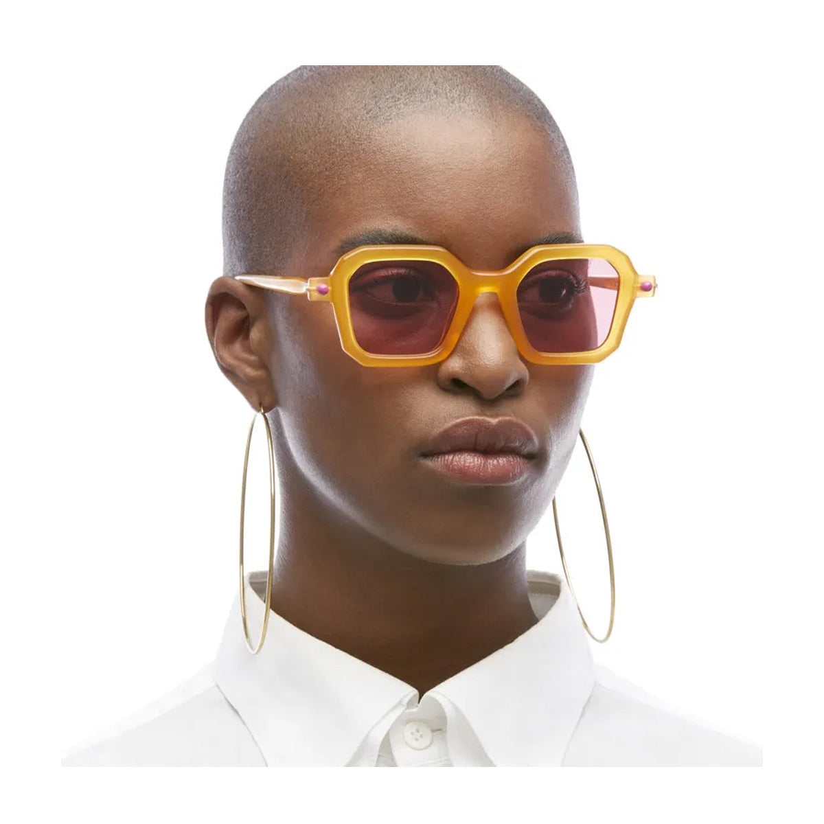 Maske P9 OR AP Arancione Acetate Occhiali Sole