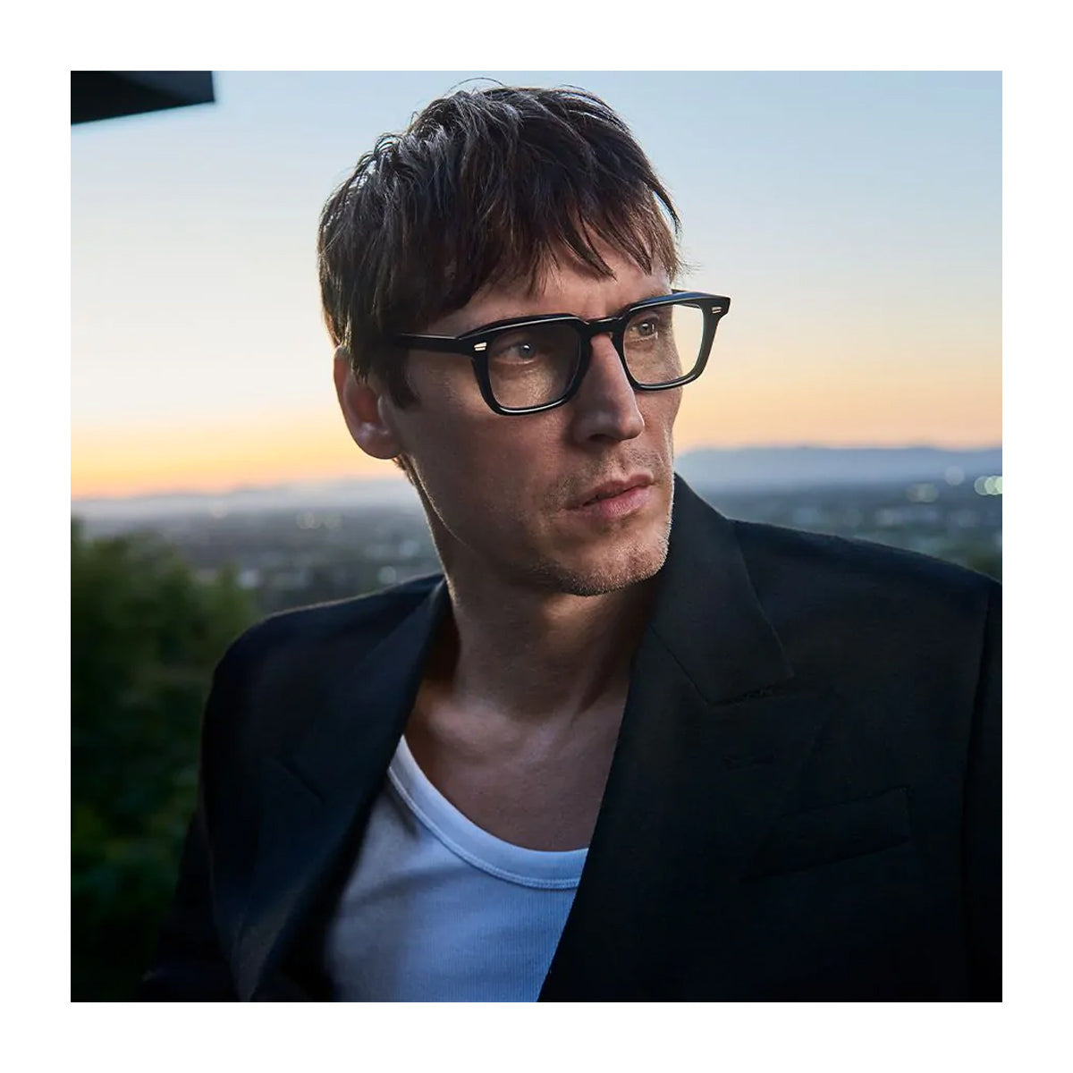 Cutler And Gross CG 1416 01 Black On Crystal Nero Acetate Occhiali Da Vista