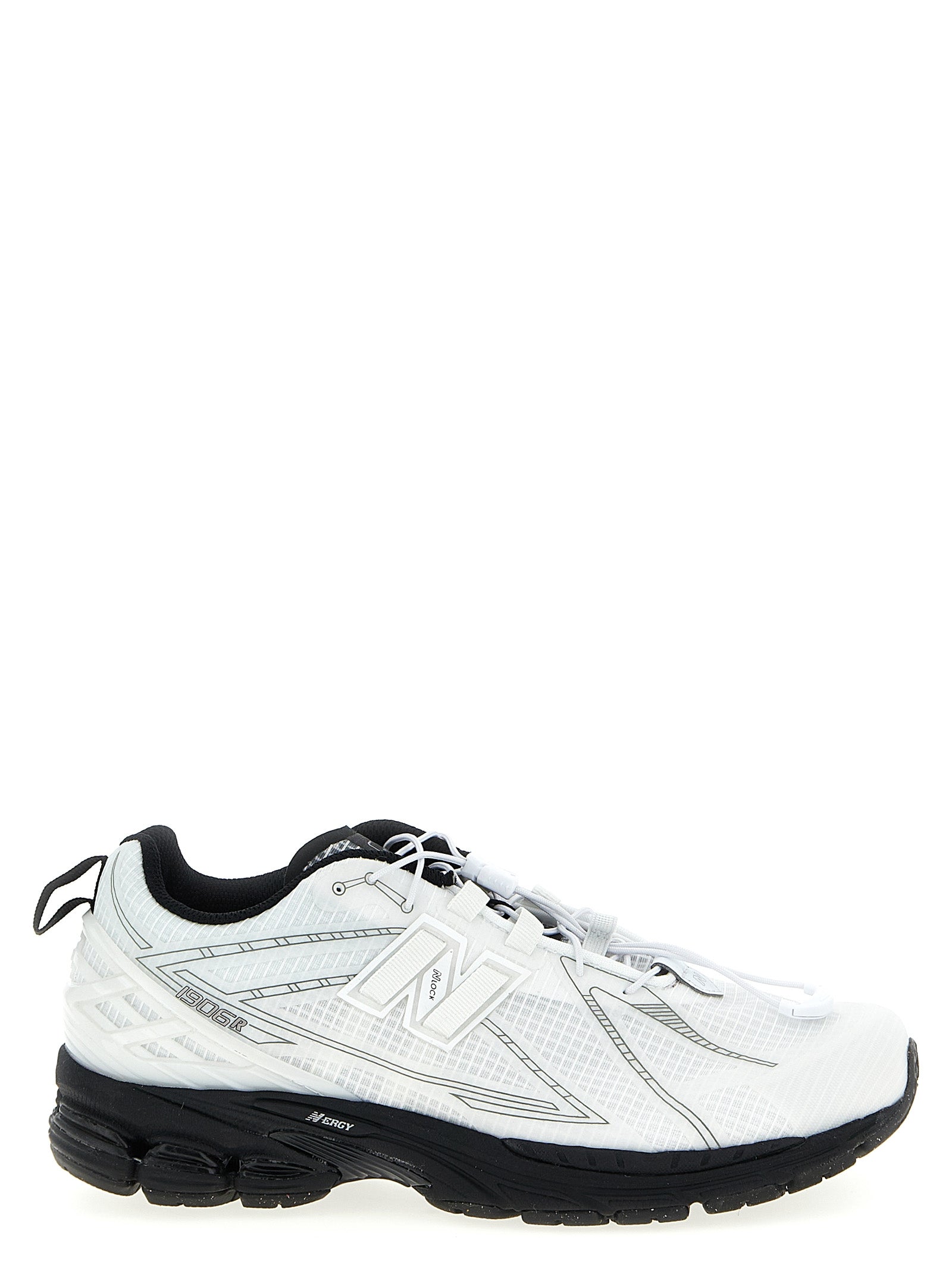 1906-R sneakers White/black Synthetic Mesh