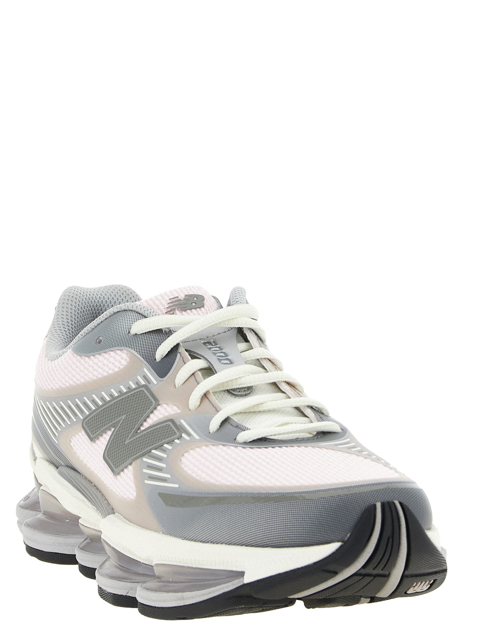 2000 Sneakers Silver Synthetic Mesh