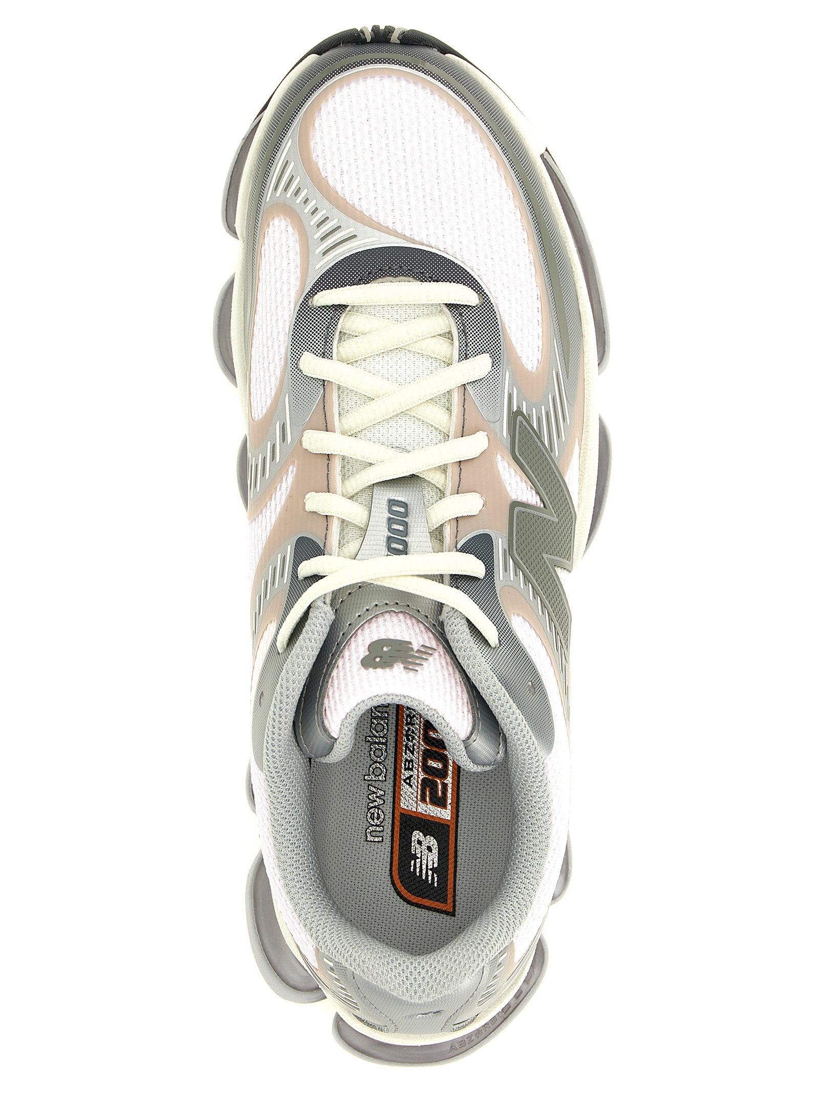 2000 Sneakers Silver Synthetic Mesh