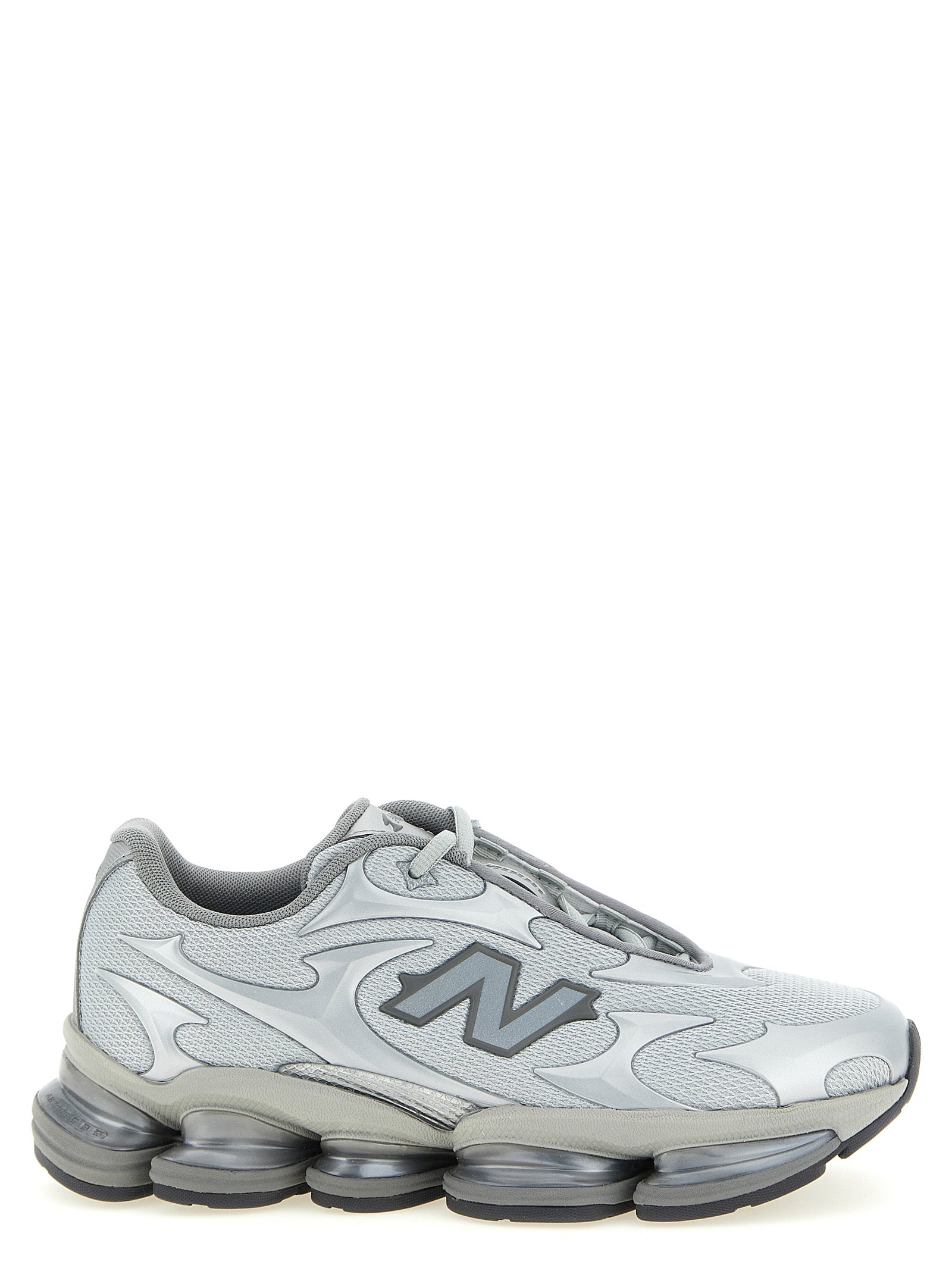 2000 Sneakers Silver Synthetic Mesh