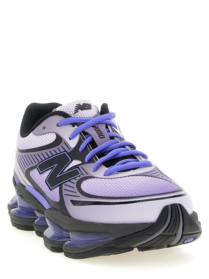 2000 Sneakers Purple Synthetic Mesh