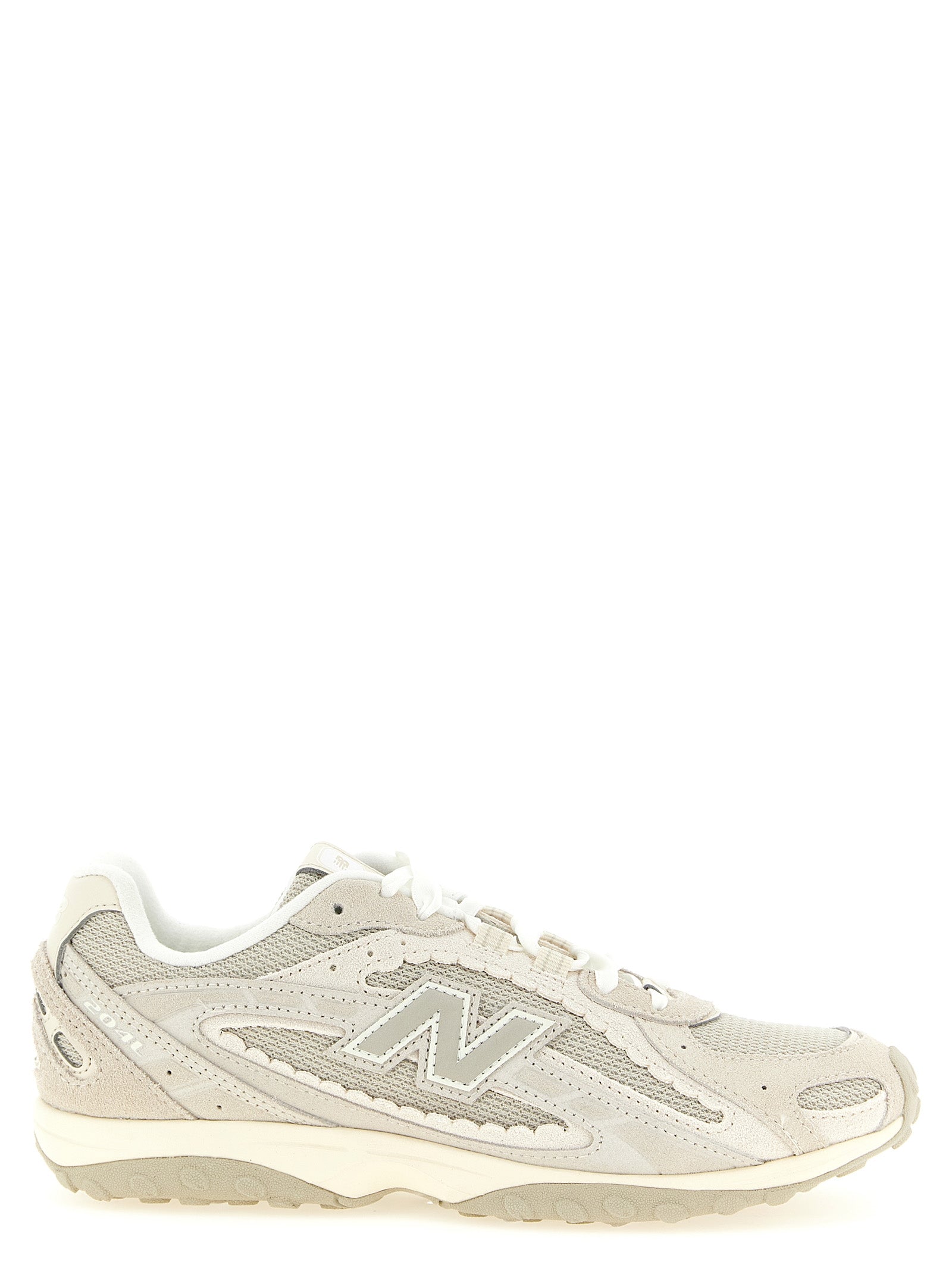 204l Sneakers Beige Synthetic Textile