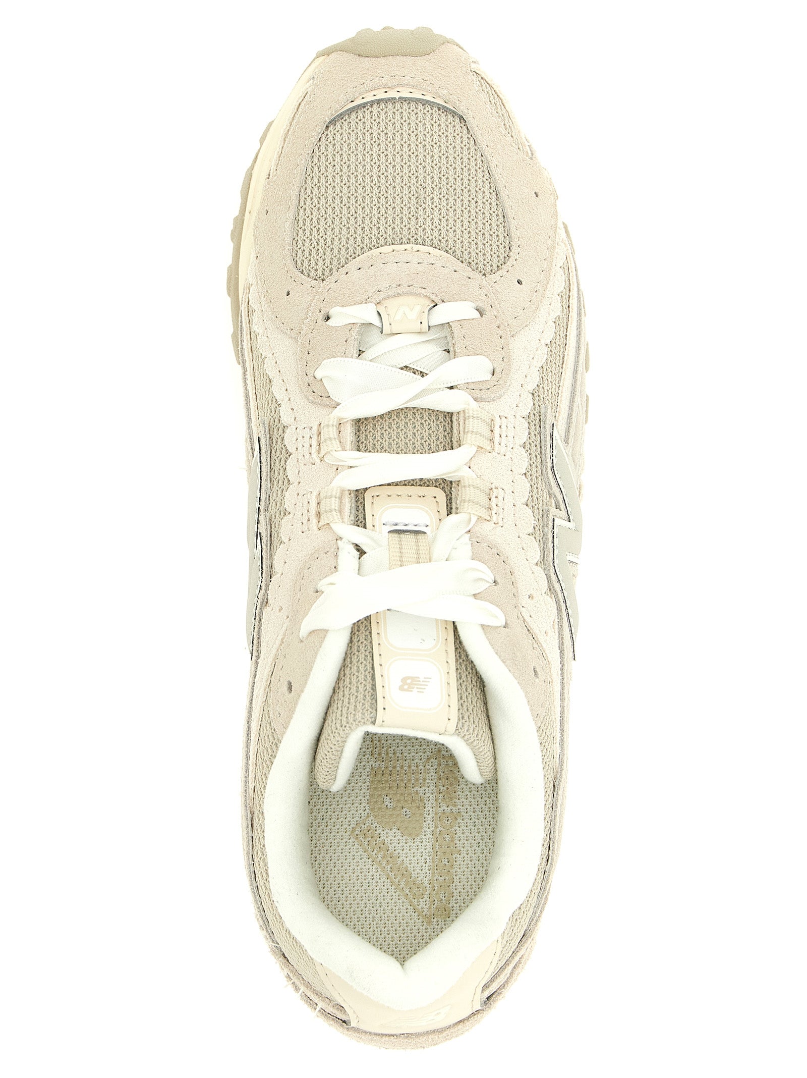 204l Sneakers Beige Synthetic Textile