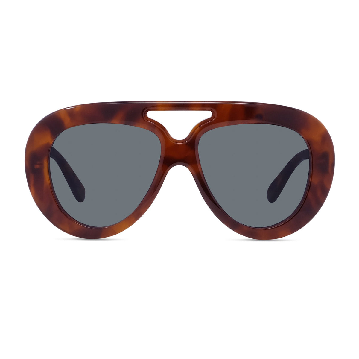 Loewe LW40144U Curvy 53V Havana Marrone Acetate Occhiali Da Sole