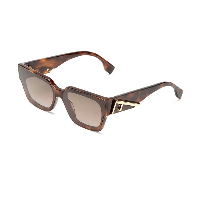 FE40099I 53b Marrone Acetate Occhiali Sole