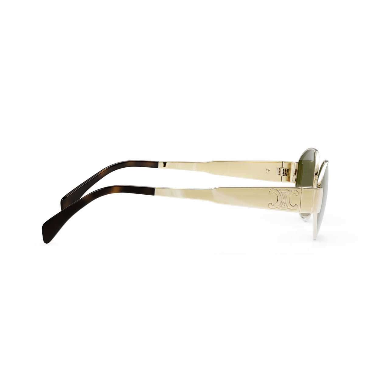 Celine CL40235U Metal Triomphe 30N Gold Oro Occhiali Da Sole