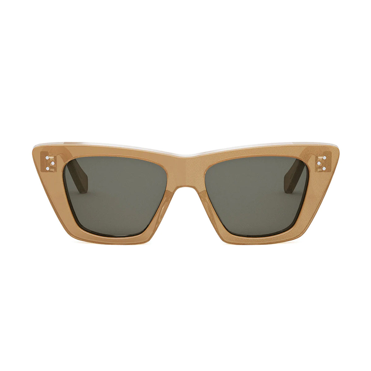 CL40187I 59A Beige Acetate Occhiali Sole