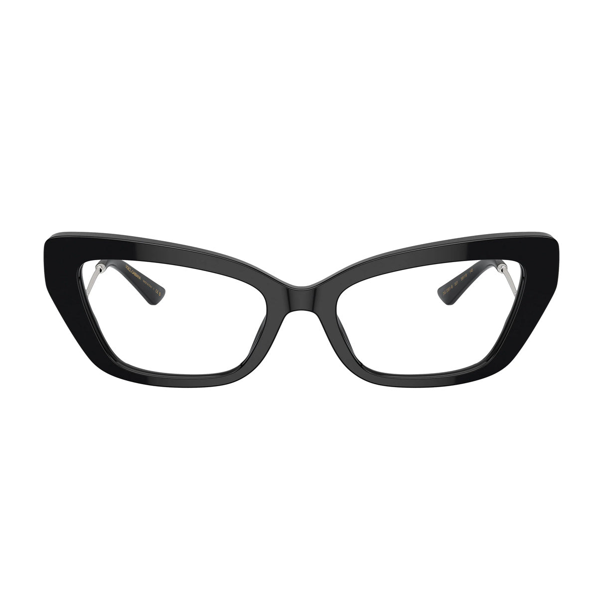 DG3391B Linea DG Crystal 501 Black-Silver Nero Acetate/metal Occhiali Vista