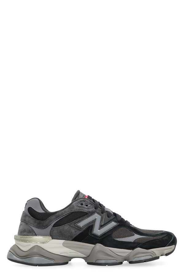 Low-Top Sneakers 9060 Black Polyurethane Trainers